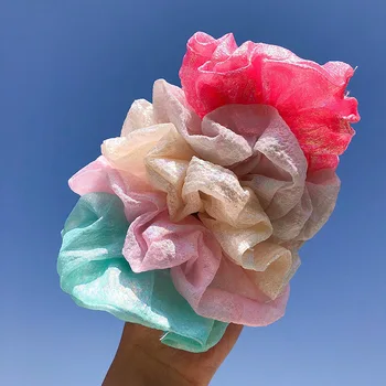 

1Pcs Women Girl's Sweet Hair Tie Hair Rope Bright Color Flower-Shaped Hair Accessories Headband