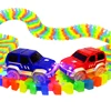 Toys Car,Dinosaur LED Lamp Electronic Car, Toy Cars, Parts, Car Rail Racing Track,with Flashing Lights Kids Toys Car Gifts L003 6