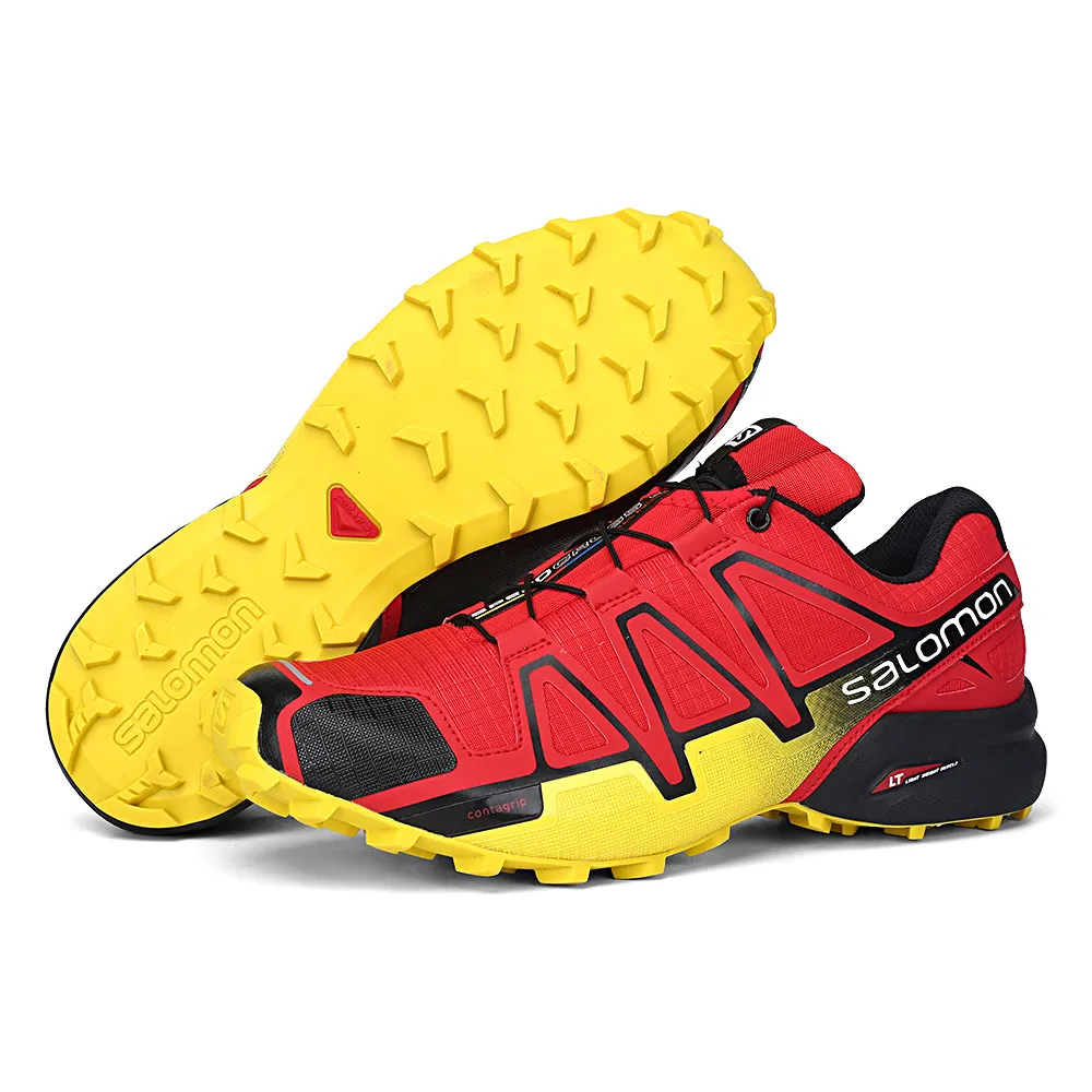 Salomon speed Cross 4 CS, Спортивная Мужская Уличная обувь, дышащая, zapatillas hombre Mujer, мужские кроссовки, спортивная обувь - Цвет: S4 8