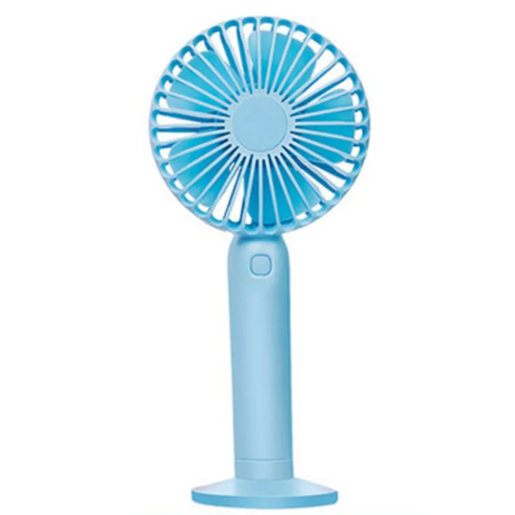 Sky Blue 18316 Candy портативный мини-вентилятор Карманный для хранения Макарон маленький вентилятор портативный usb зарядный вентилятор - Цвет: Sky Blue