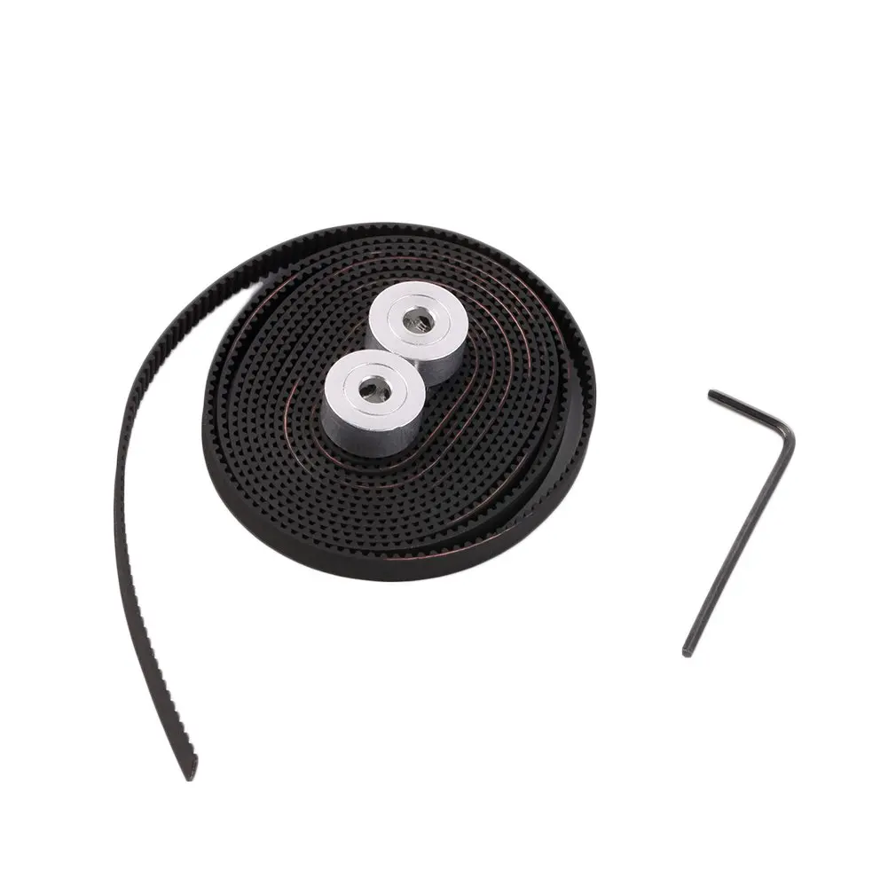 GT2 20T 5mm Bore Pulleys & 2M Timing Belt Set for 3D printer Prusa CNC | Электроника