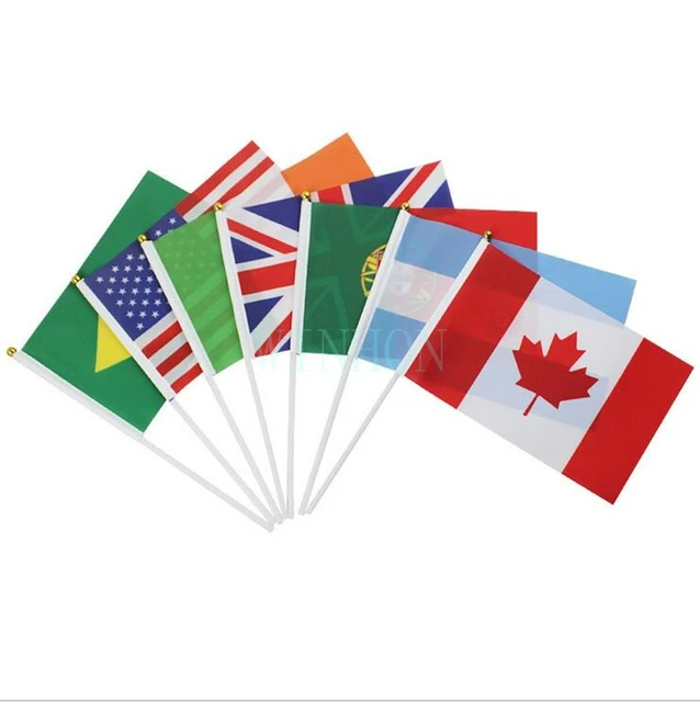 Waving Flags Of The World