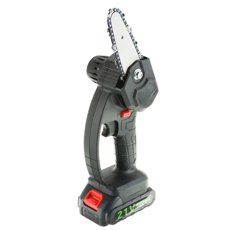 

21V Electric ChainSaw Mini Handheld Wood Cutters Electric Pruning Saw Portable Garden Power Tools Wood Tools Without Battery