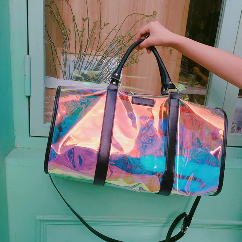Hot Style Holographic Duffle PVC Travel Bag - China Travel Bag and