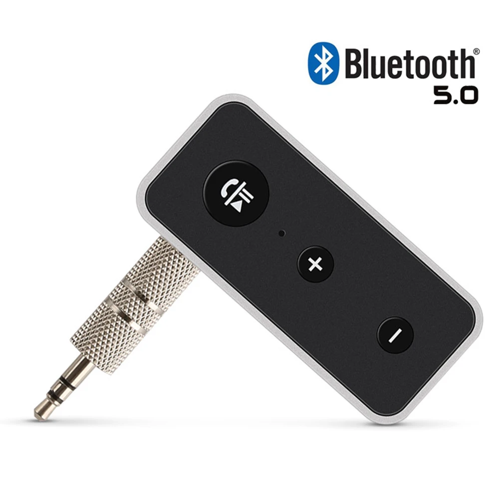 Мини Bluetooth 5,0 Громкая связь аудио приемник портативный беспроводной AUX 3,5 мм Музыкальный адаптер MP3-плеер для динамика TF карта поддерживается