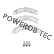 

Powerob Tec replacement FOR Martyr CM3858399KITA Volvo Penta Zinc anode Propeller Anode Kit , 3 Pieces