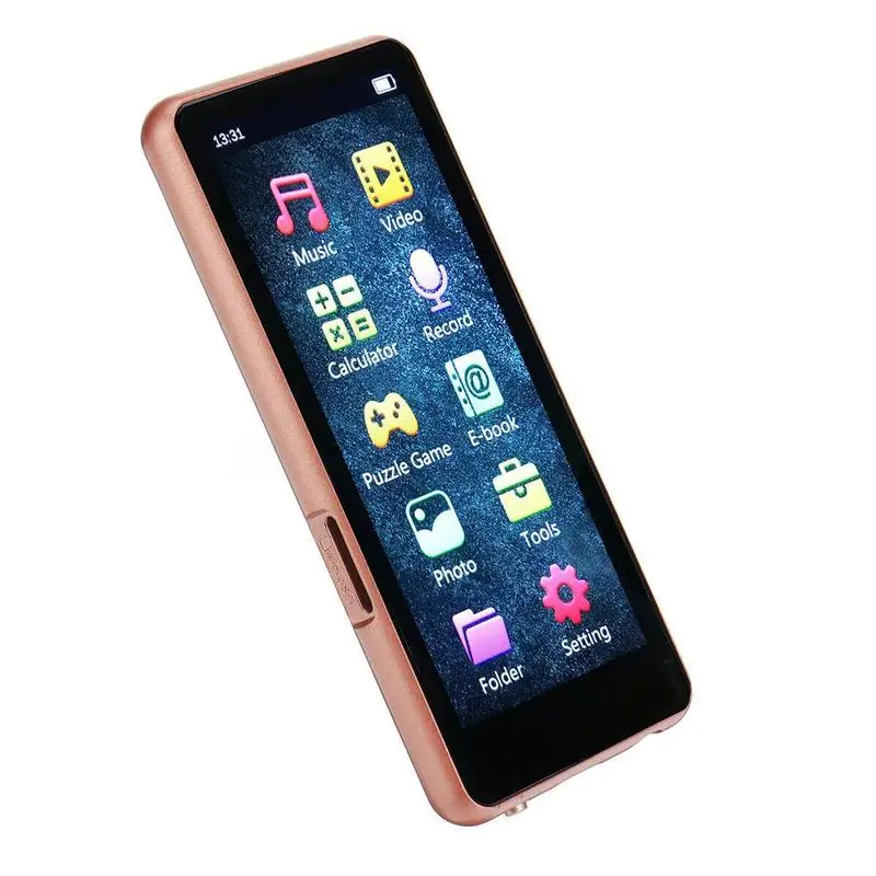 Портативный Bluetooth 5,0 MP3 плеер 3,5 ''ips экран карты Поддержка 8 ГБ 128 ГБ разрешение 800*340 TF R8B2