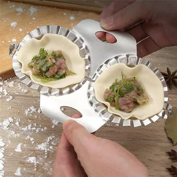 

Stainless Steel Dumpling Maker Wonton Ravioli Dumpling Wrapper Kitchen Tool For Home Making Accessories