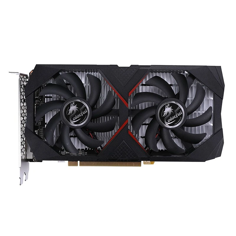 COLORFUL GeForce GTX 1650 4GD6 Graphics Card 4GB GDDR6 1410Mhz 1590Mhz 128Bit 192GB/S DP+HDMI-Compatible+DVI 12Nm Video Card gaming card for pc