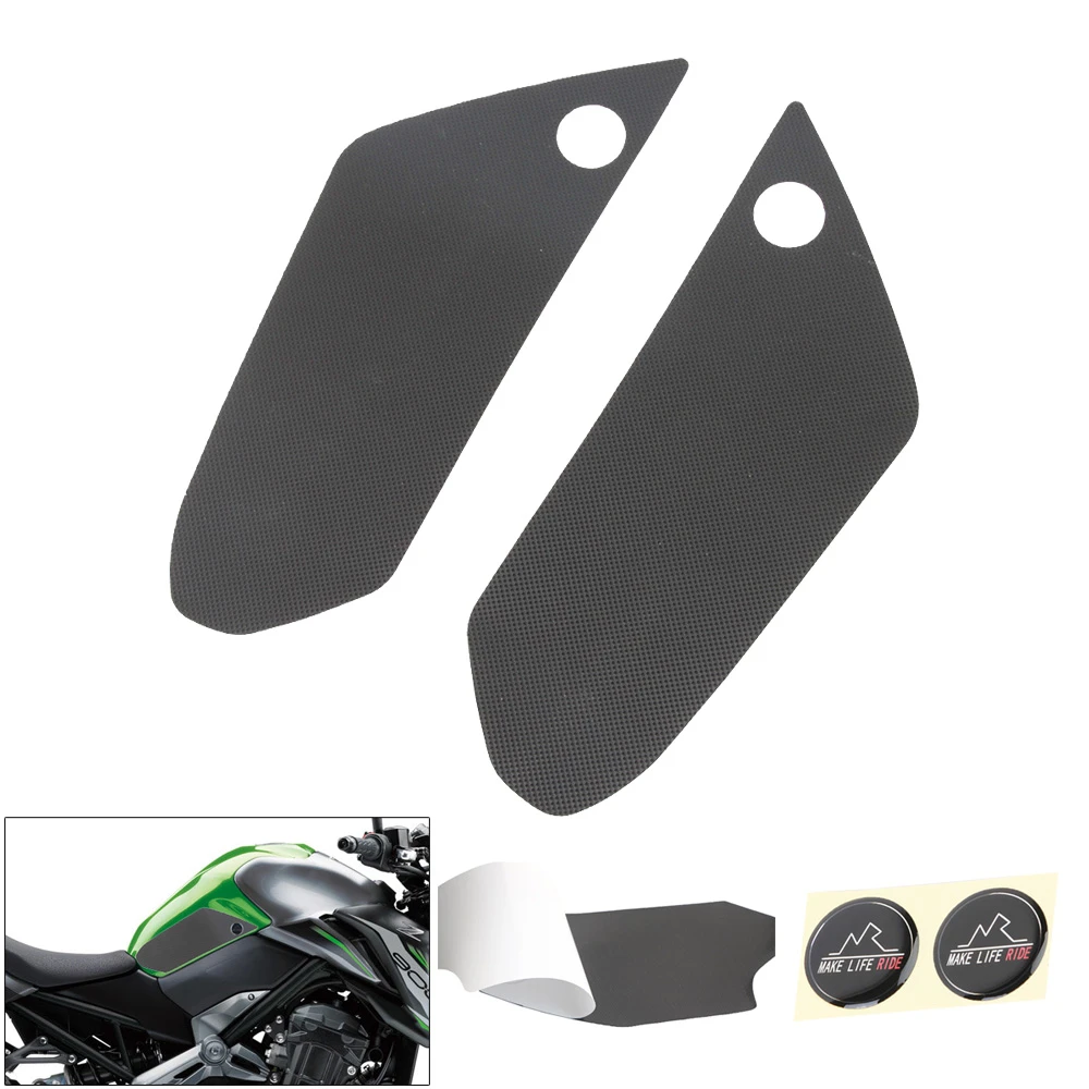 Tank Pad Anti Slip Motorcycle Sticker For Kawasaki Z900 Z 900 2017 2018 2019 Side Gas Knee Grip Traction Decal|Decals & Stickers| - AliExpress