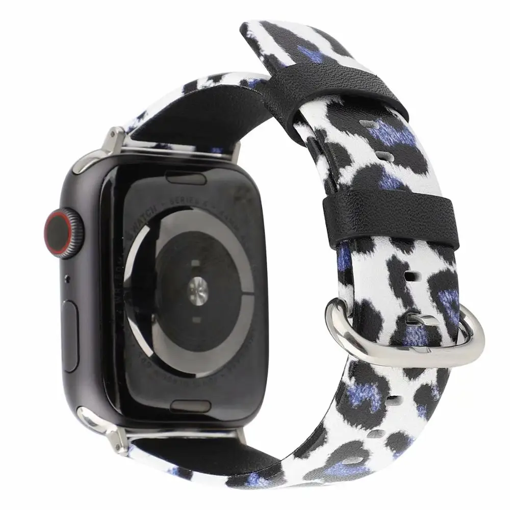 3 Кожаный ремешок для часов для apple Watch band 44/40 мм Браслет apple watch 42/38 мм для наручных часов iwatch, 4, версия 1, 2, 3, ремешок correa apple watch 5 - Цвет ремешка: 3