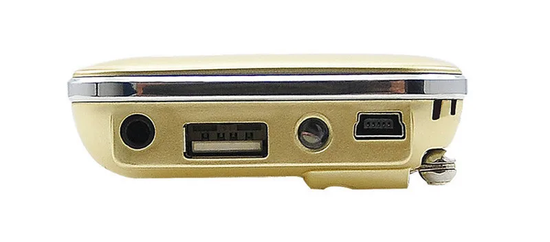 MP3-плеер портативный ультра-тонкий FM AM радио танцевальный музыкальный плеер мини-динамик ЖК-дисплей AUX USB TF светодиодный светильник Поддержка Карта MicroTF