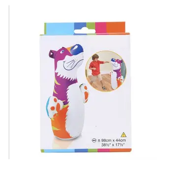 

Inflatable Thickened Punching Boxing Bag for Kids Fitness Puzzle Animal Pattern DXAD