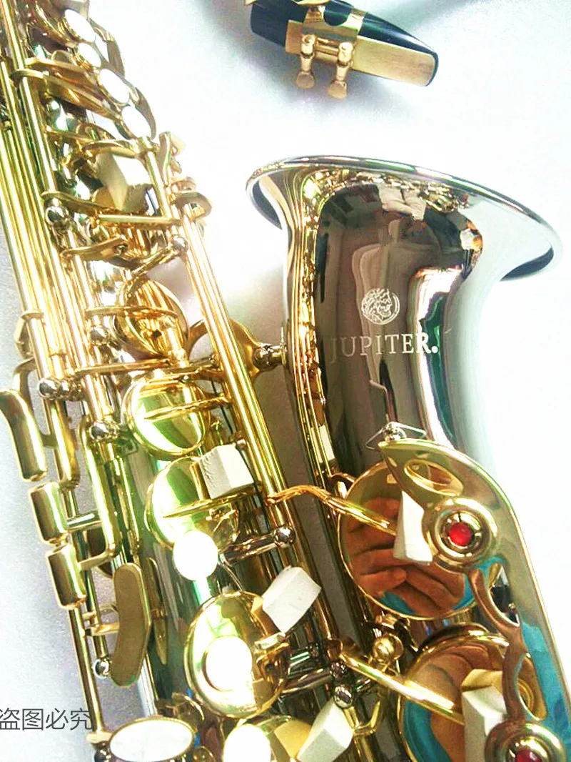 Jupiter saxofón Alto JAS 1100SG Eb, instrumento profesional niquelado