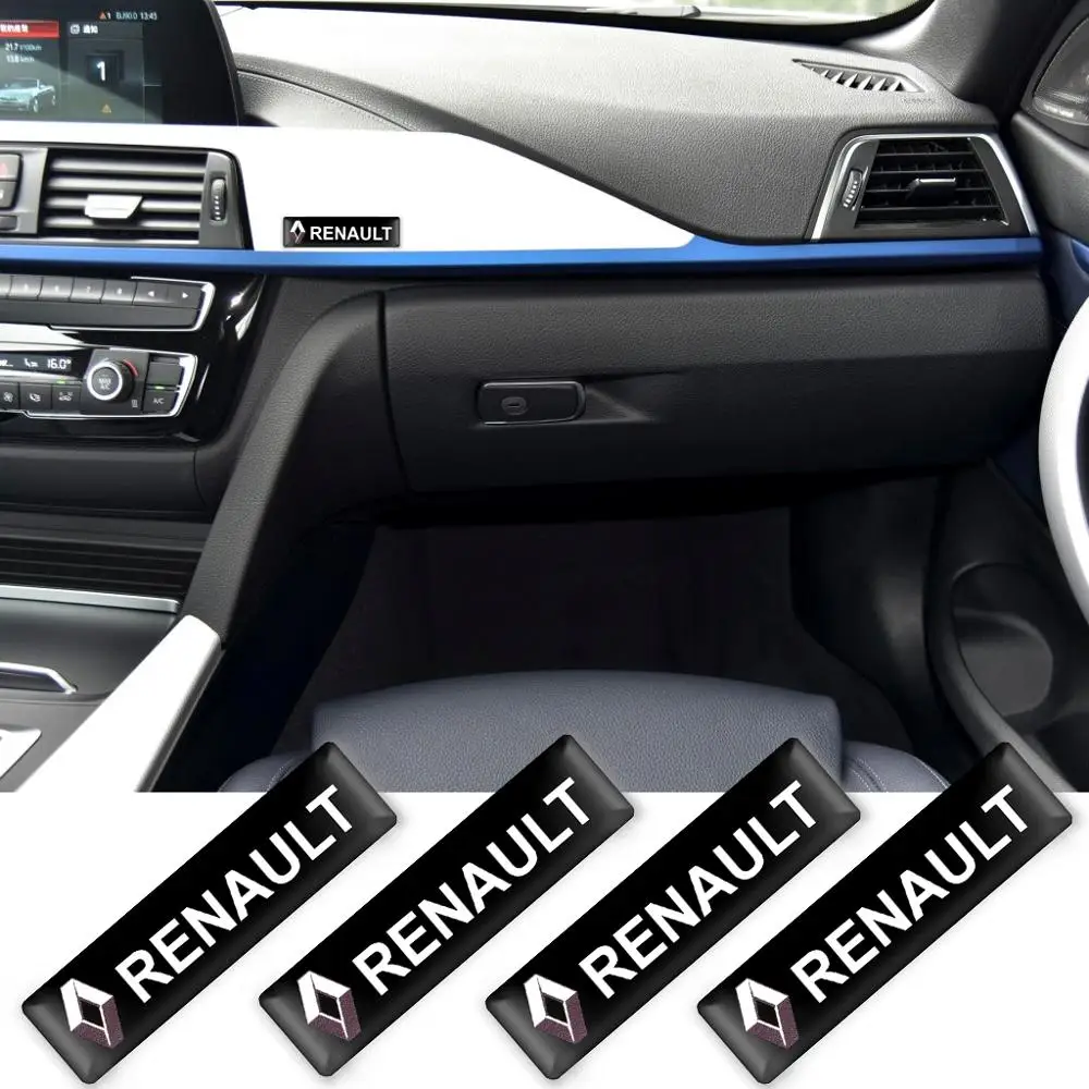2/4/10 шт. декоративные наклейки для Renault Megane Latitude Satis captur FRENDZY|Наклейки на