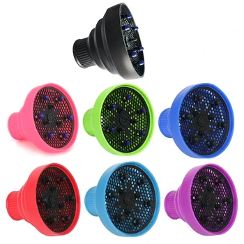 

Hairdryer Diffuser Cover Silicone Collapsible Hairdryer Accessories Hairdressing Salon Tools
