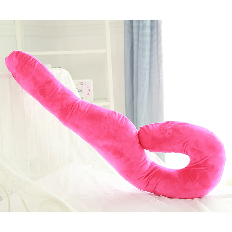 Dark Pink 150 см Seahorse спальное место Conciliato Подушка плюшевая кукла Беременная спальная Подушка Almofada - Цвет: Dark Pink