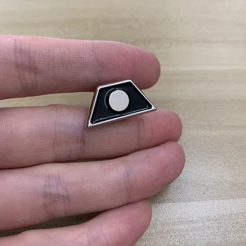 

Star Admiral JL Picard Trek One Star Rank Pips Badge The Next Generation Pin Brooches Badges Metal Prop