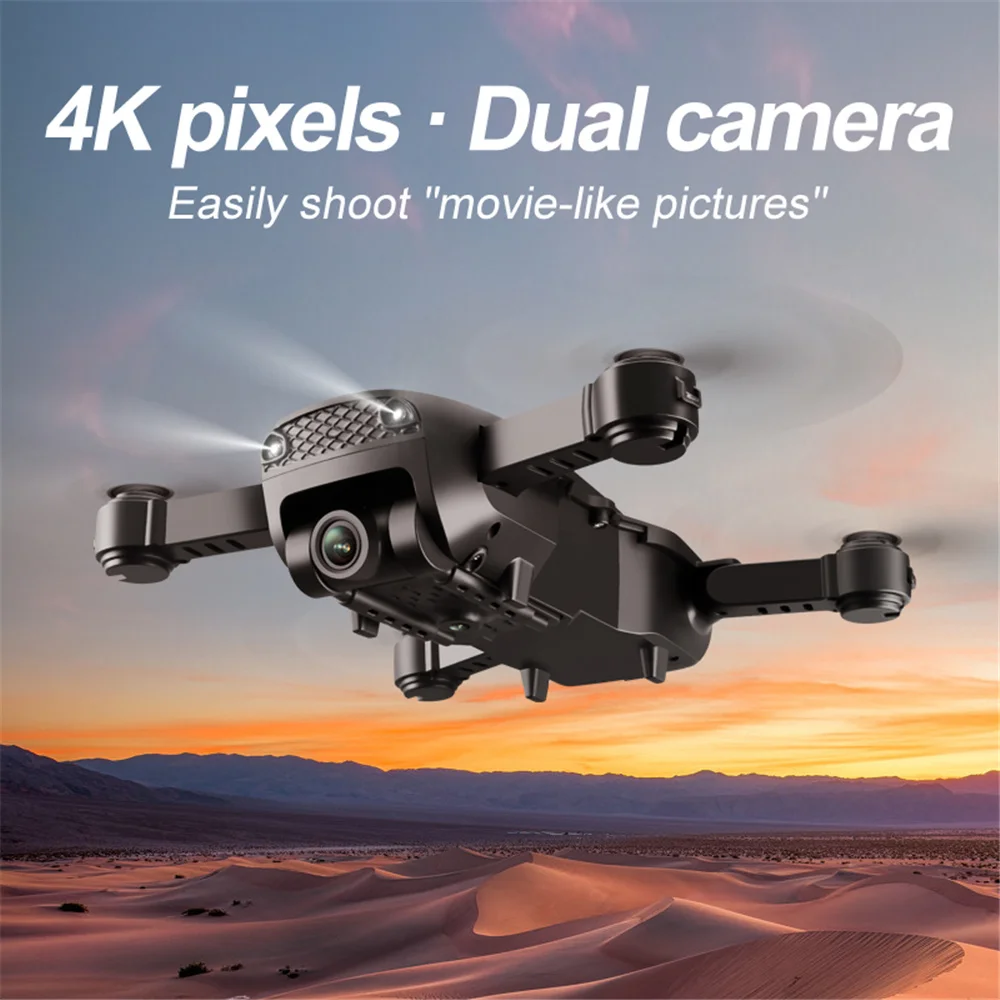 Мини Дрон X12 X12S Wi Fi FPV с двойной камерой 1080 МП/P/4K|Радиоуправляемые вертолеты| |