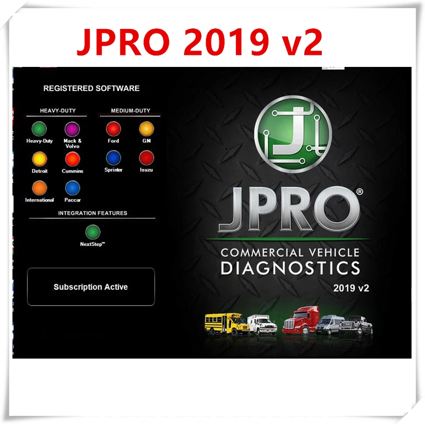 2019 хит продаж Noregon JPRO Коммерческая Диагностика флота v2 + генератор ключей Видео