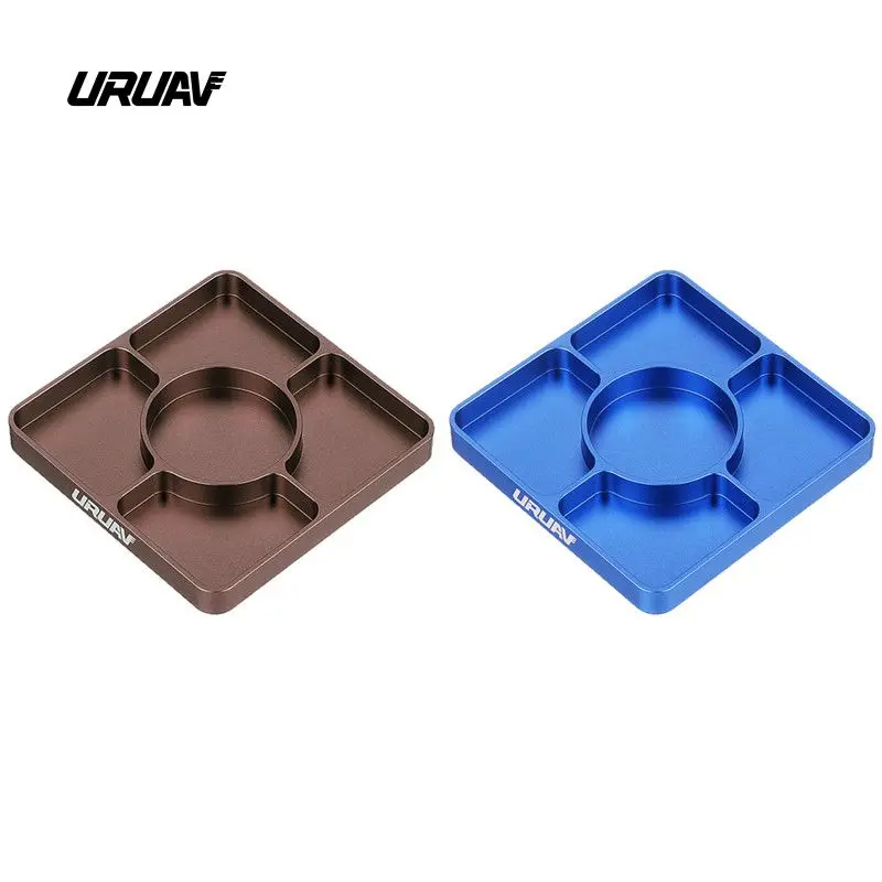 

URUAV URT3 Multifunction CNC Metal Blue/Coffe Screw Container Box For RC Quadcopter Multicopter Multirotor DIY Accessories Parts