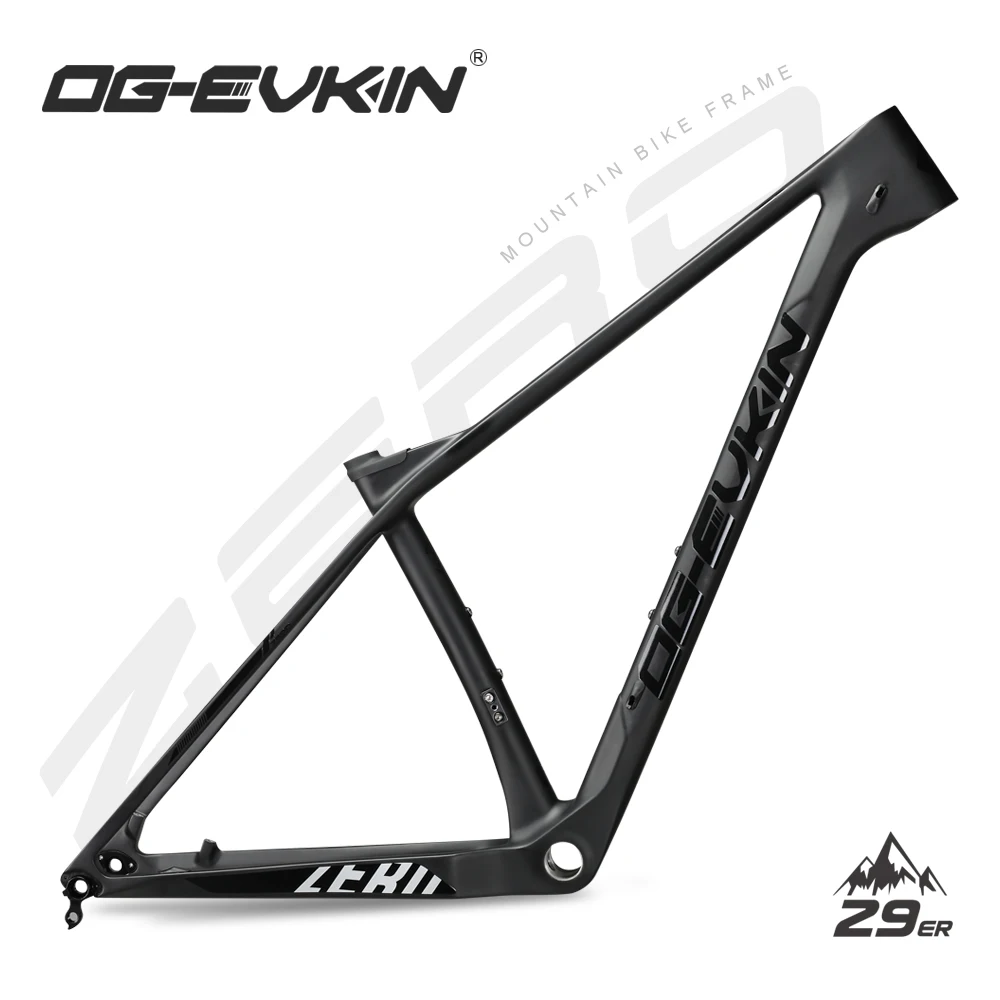 OG-EVKIN CF-053 MTB рама карбоновая для горного велосипеда QRx135/12X142/12X148 через ось 29er BSA73