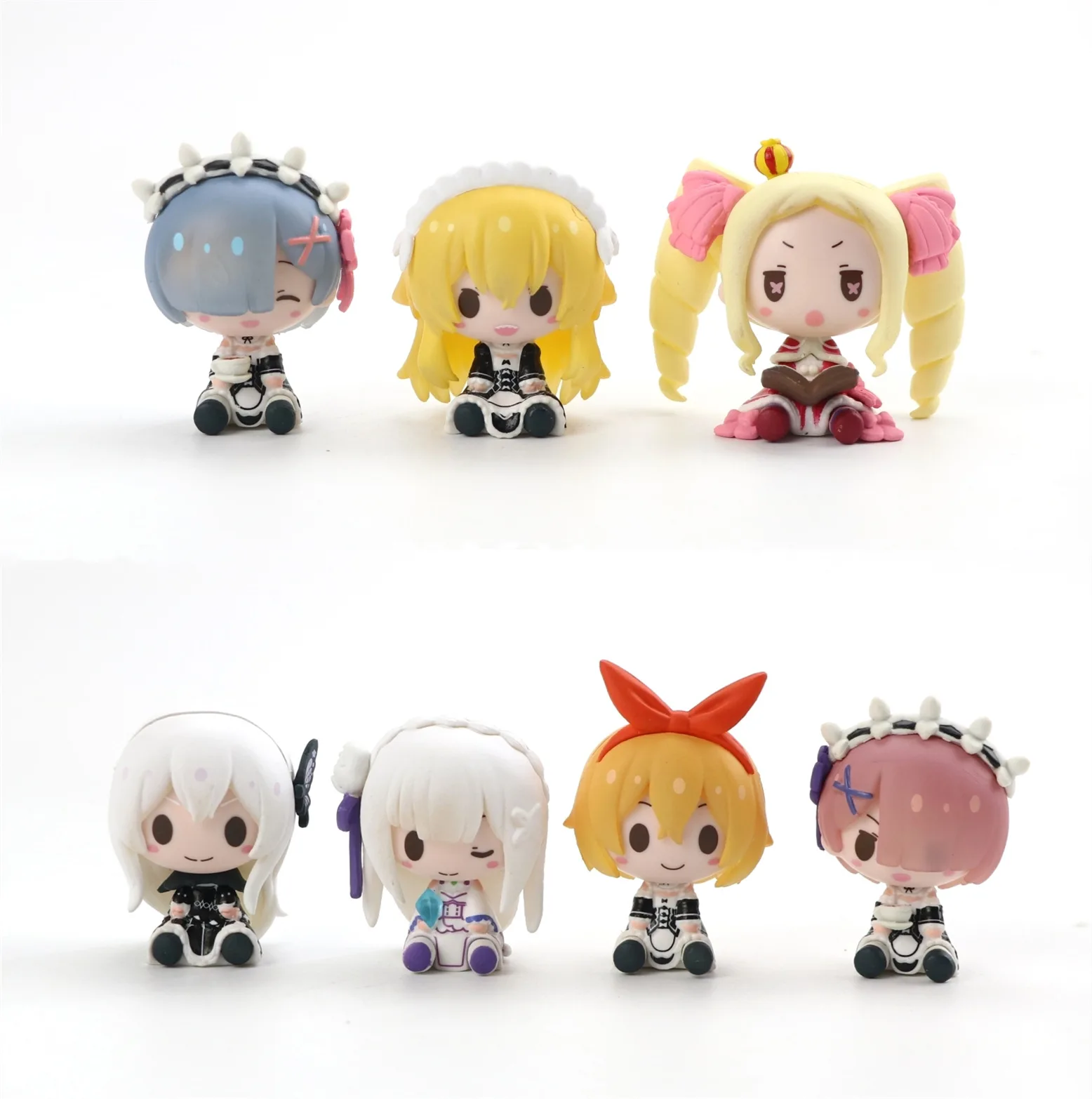 Мультяшный аниме Re:Life In A Different World From Zero Rem Action FigureToy Коллекционная модель из ПВХ