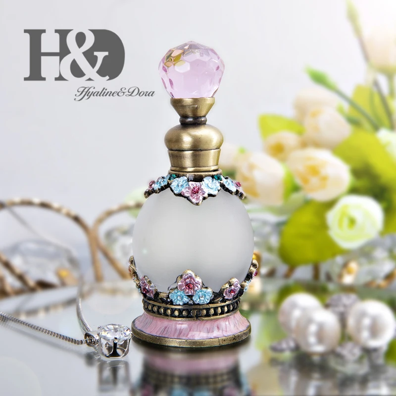 H& D 15 мл макияж Женская мода Ретро матовый многоразовый флакон духов античный необычный контейнер для эфирного масла домашний Свадебный декор