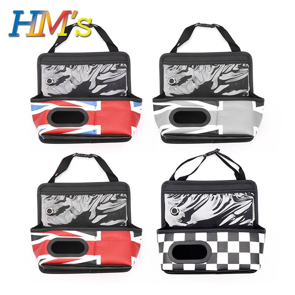 Для Mini Cooper R56 F56 F55 сумка на спинку сиденья для Mini Countryman R60 F60 автомобильное заднее сиденье многофункциональный ящик для хранения для Mini Clubman F54