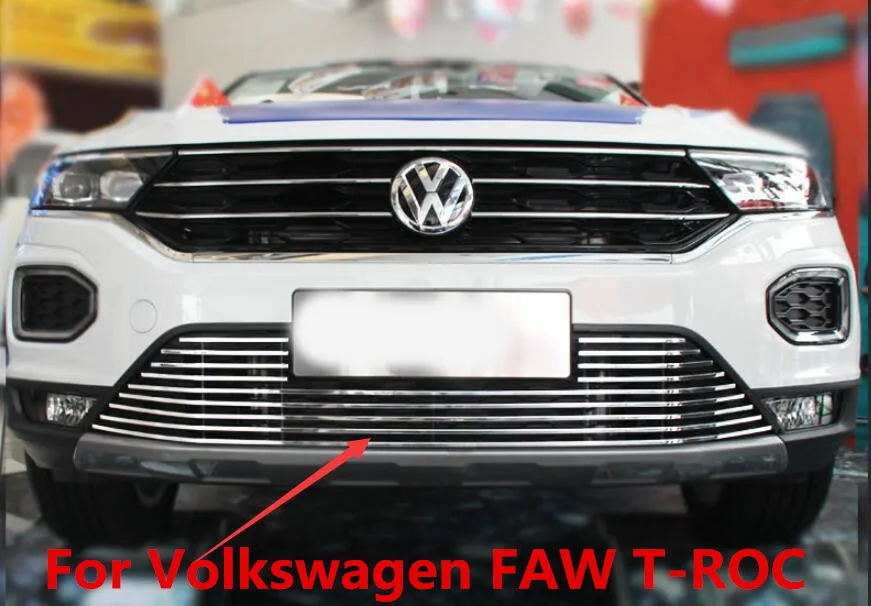 Применяется только для FAW Volkswagen T-ROC модификация внешнего вида перед сетчатым корпусом аксессуары для бампера
