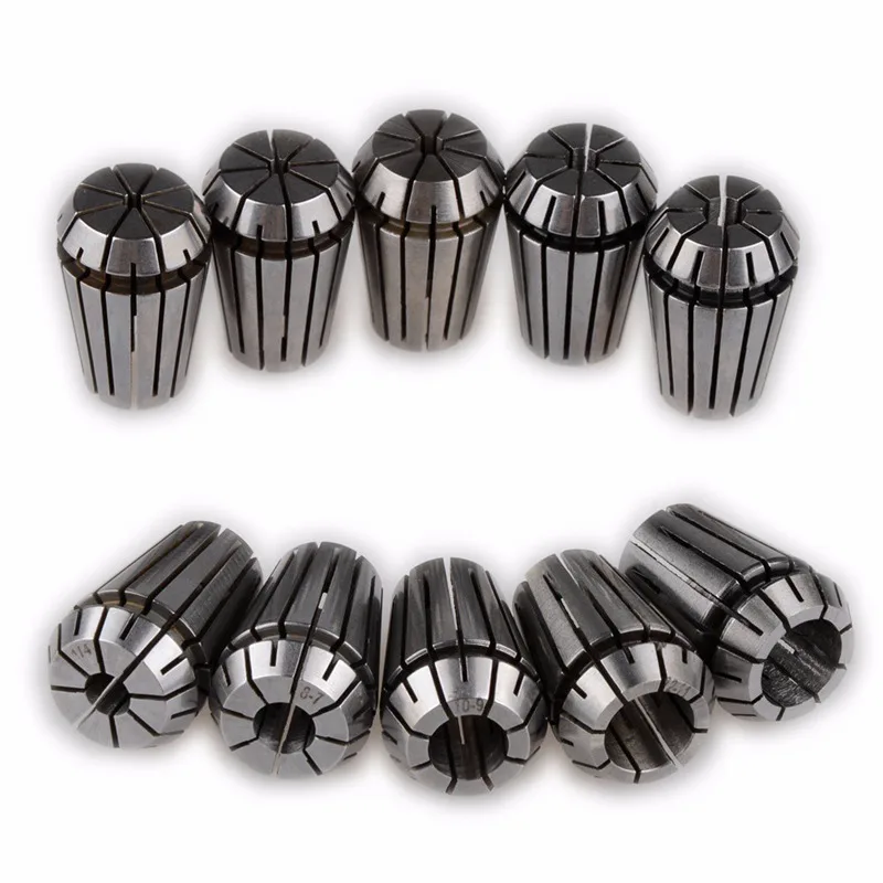 

10pcs ER20 Precision Spring Collet Set CNC Milling Lathe Tool ER20 Spring Collet Chuck