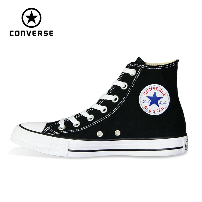 100% zapatillas de lona originales Converse All Star Skateboard para hombre y mujer| - AliExpress