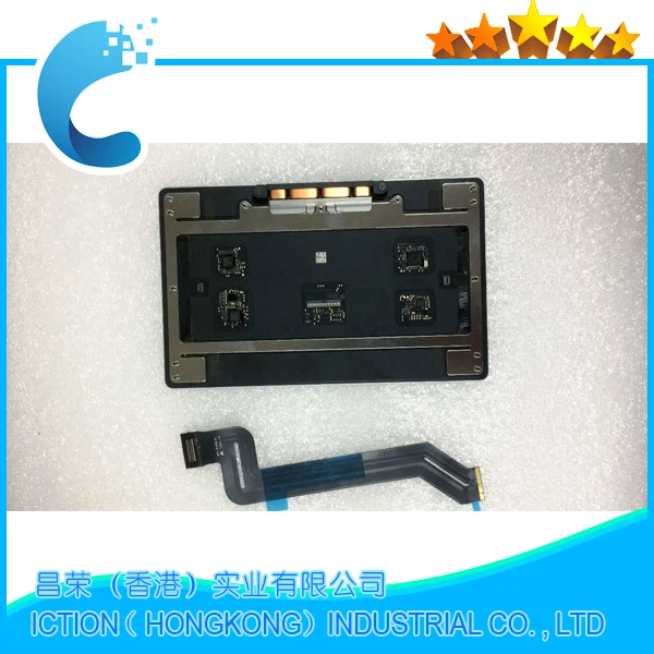 Original A1707 Trackpad for Macbook Pro Retina 15.4'' A1707 Trackpad Touchpad with Cable Year Silver Color