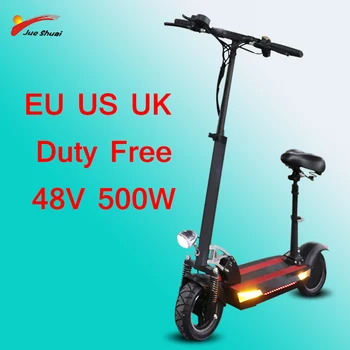 

Electric Scooter 48V500W Adults 10Inch Lithium Battery 48V26AH 45km/h Long Distance 100KM Foldable patinete electrico adulto