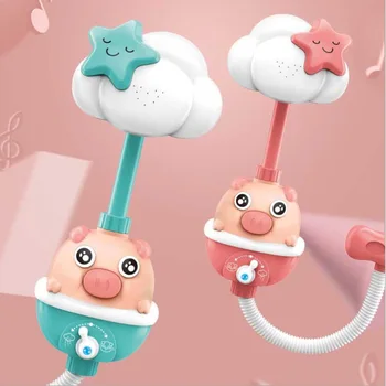 

Hi Bath Pigskin Water Spouting Electric Shower Infant Bathroom Bath Shampoo Cloud Shower Toy Children Water Toys Toy