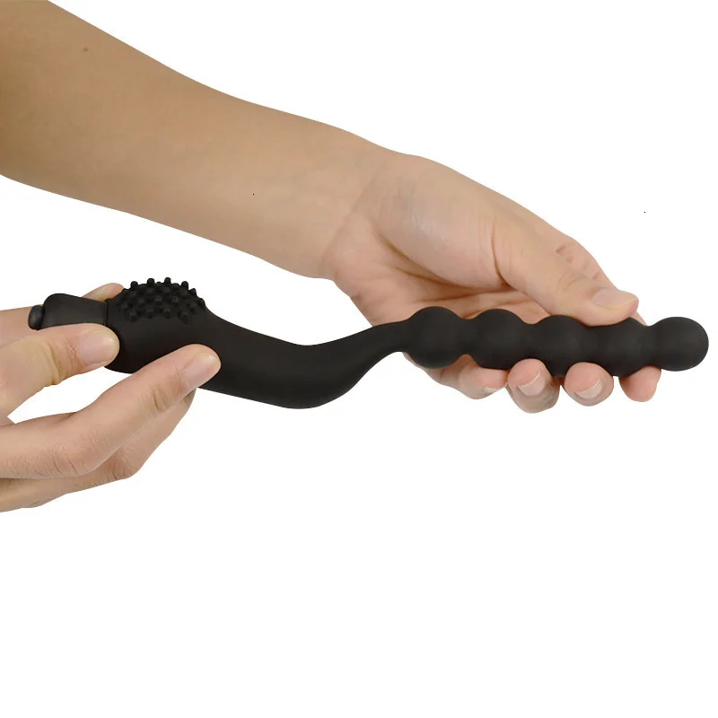 Silicone 10 Speed Vibrating Anal Plug Prostate Massager Anal Vibrator Sex Toys for Men Anal Beads Butt Plug Sex Products02