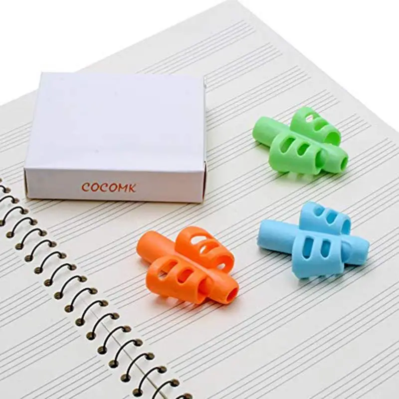 3pcs/Set Pencil Holder Tools Pencil Grips Two Finger Pen Holder Posture Correction Tools