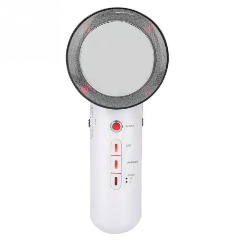 

EMS Body Slimming Massager Ultrasonic Weight Loss Device White Infrared Kit