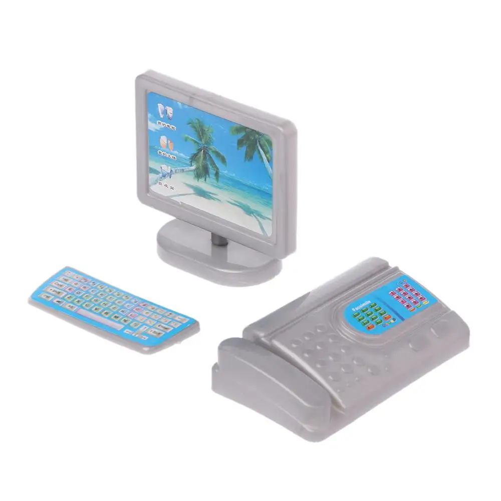 Mobili Moderni In Miniatura Per Case Delle Bambole Per Computer Barbie Doll Kid Toy Girl Gift 30Cm Accessori Per Bambole