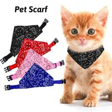 

Pet Scarf Adjustable Cat Dog Saliva Towel Neck Scarf Pets Triangle Towels Bandana Collar Small Cats Dogs Accessories