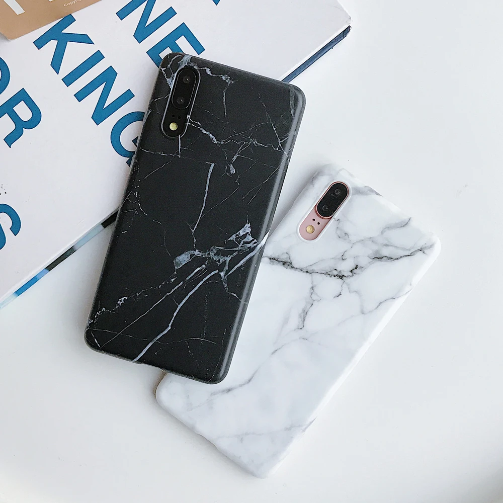 Винтажный мраморный чехол SUYACS для samsung A50 A70 S10 S8 S9 Plus S10e для huawei P20 P30 Pro Lite mate 20 Pro, мягкая задняя крышка IMD