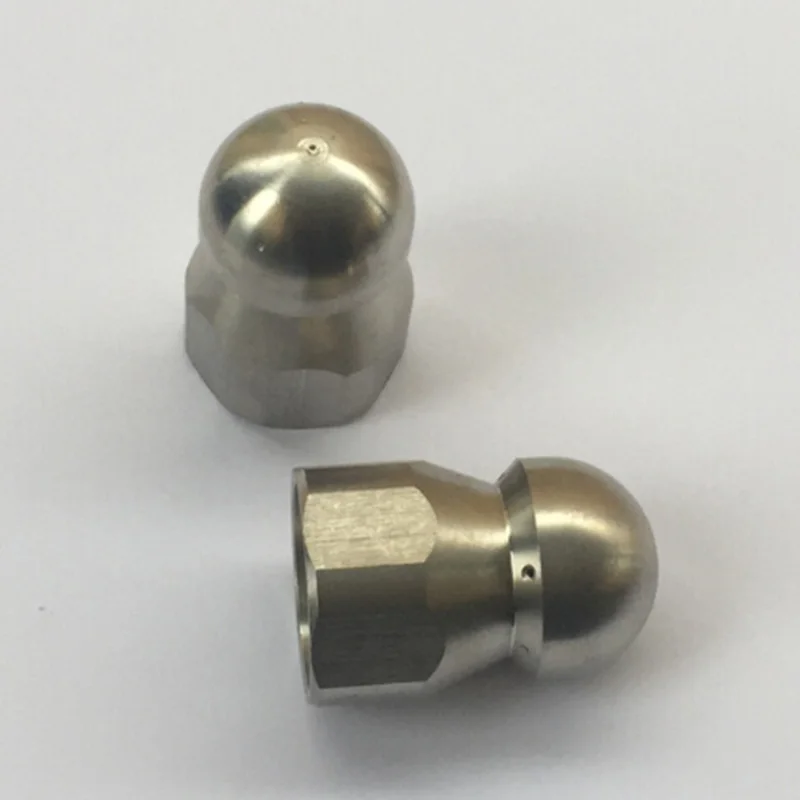 Drain Jet Pressure Nozzle Sewer Cleaning Pipe Rotary Repair Maintenance Spare part Tool Rear
