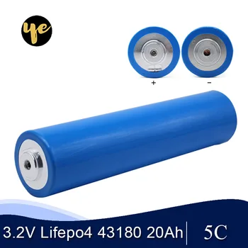 

1pcs 43180 3.2V Lifepo4 20Ah Cylinder Battery Cell for 12V 24V 36V 48V 60V DYI E-bike EV Motor E scooter UPS