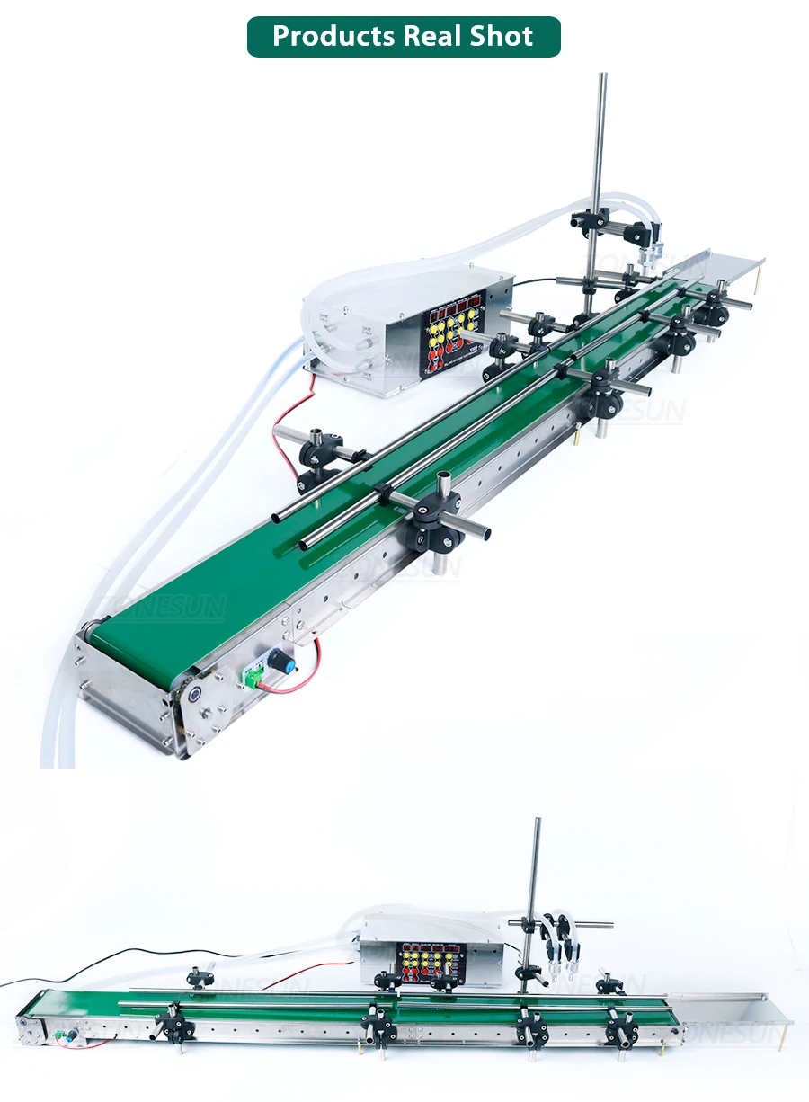 ZONEPACK ZS-DPYT200L Автоматическая машина для наполнения жидкостью Бутылка для воды Флакон для молока Парфюмерный наполнитель Двойные головки с более длинным конвейером