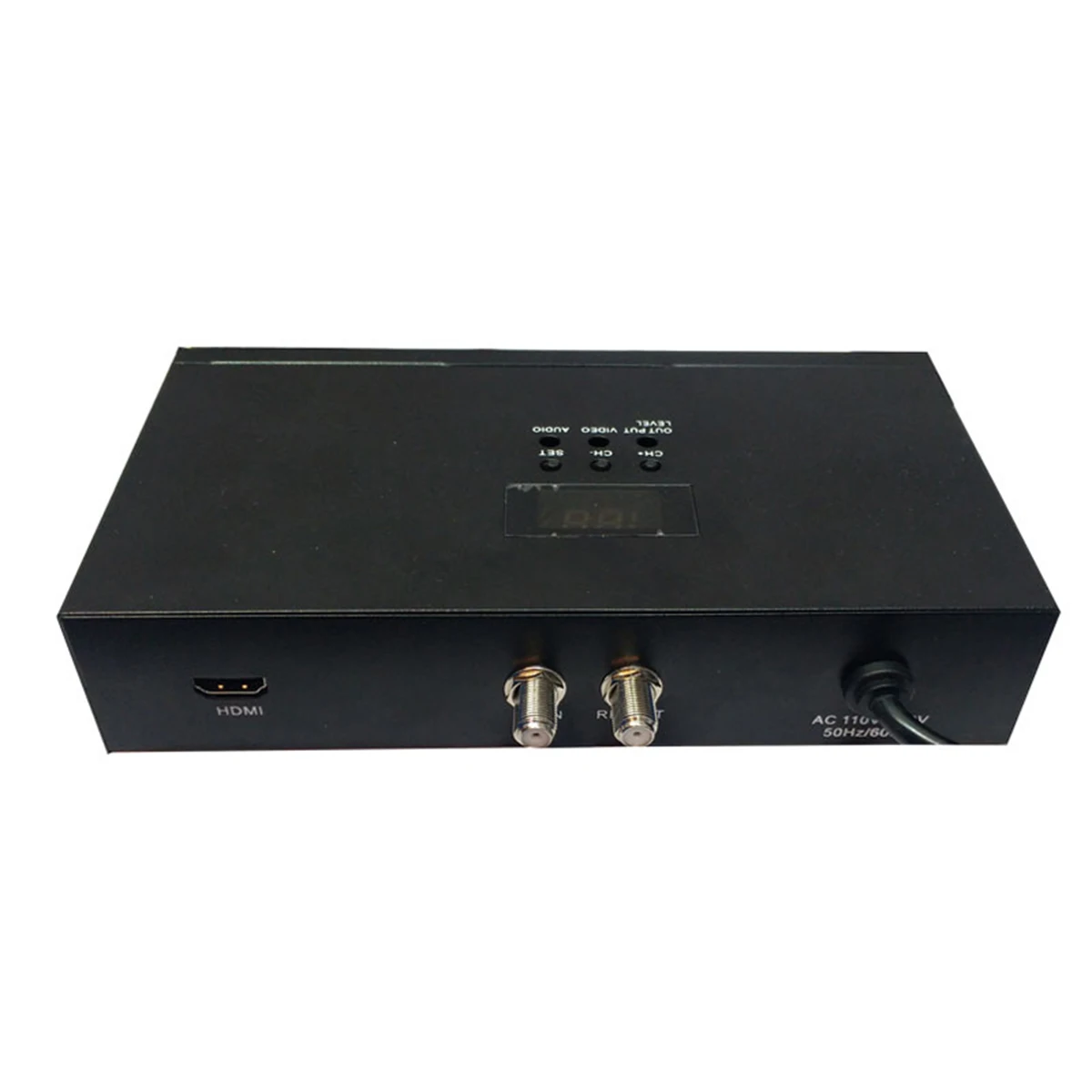 Single HDMI to analog RF output, CATV analog agile modulator  Cable TV head-end equipment