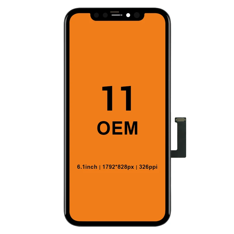 Miglior Lcd Oem Per Il Iphone 11/Pro/ Pro Max Display Con 3D Touch Screen Digitizer Assembly Di Ricambio Per Iphone 11 Iphone X Lcd