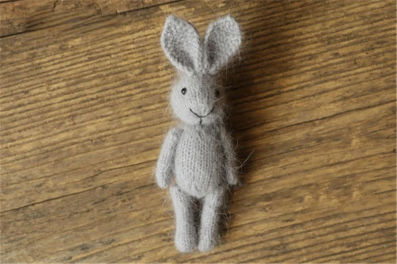 light grey rabbit