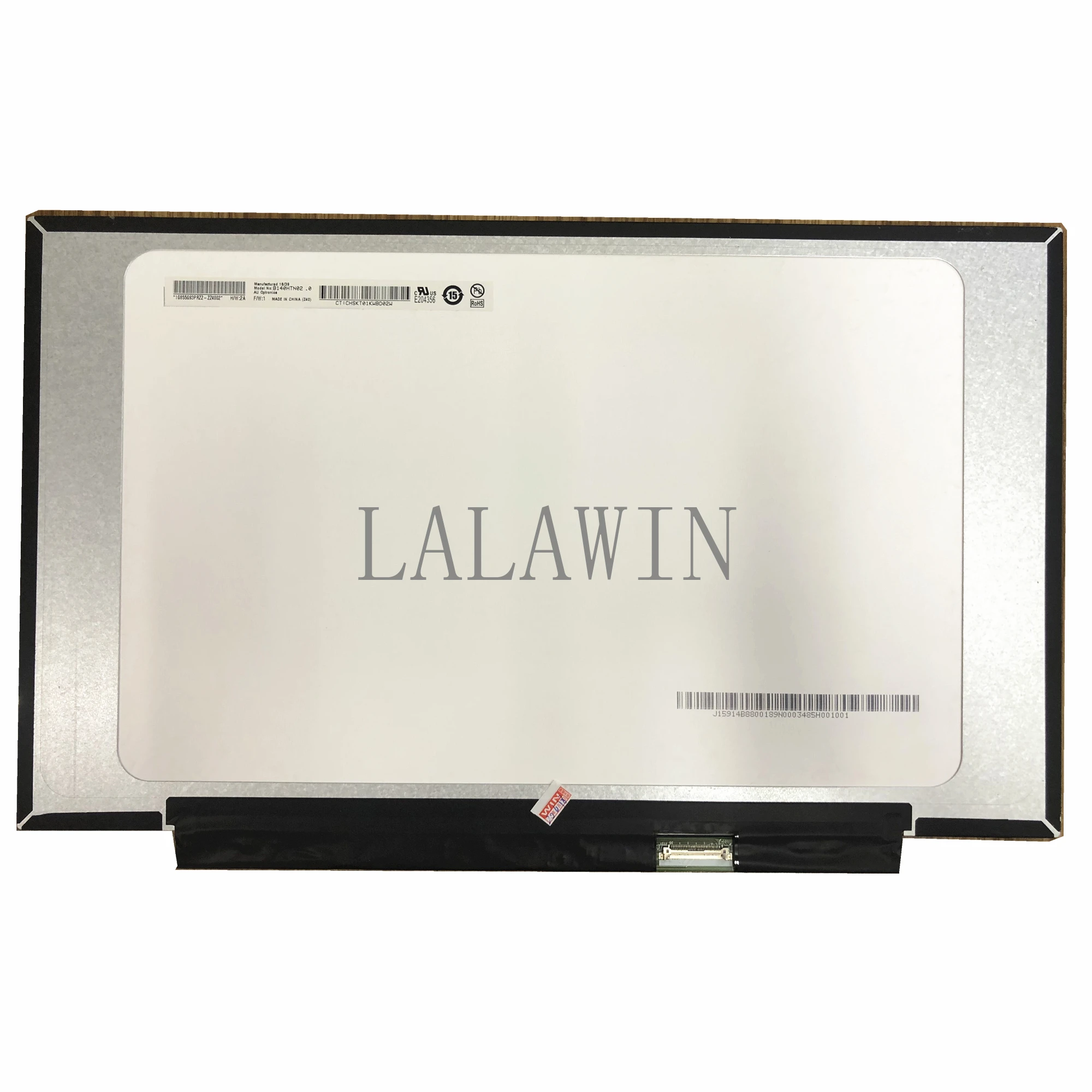 Apto Nt140fhm-n44 N43 Edp Portátil Display Lcd Substituição B140htn02.0 N140hca-eba Ebc B140han04.3 - Imagem 2