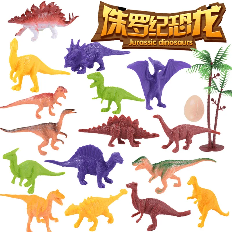 Hot Sales Jurassic Dinosaur Model Toy Simulated Dinosaur Models Plastic Dinosaur Toy