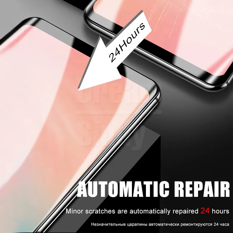 Гидрогелевая мягкая пленка для Samsung Galaxy S20 Ultra Note 10 Plus защитная экрана S8 S9 S10 S10E A51 не